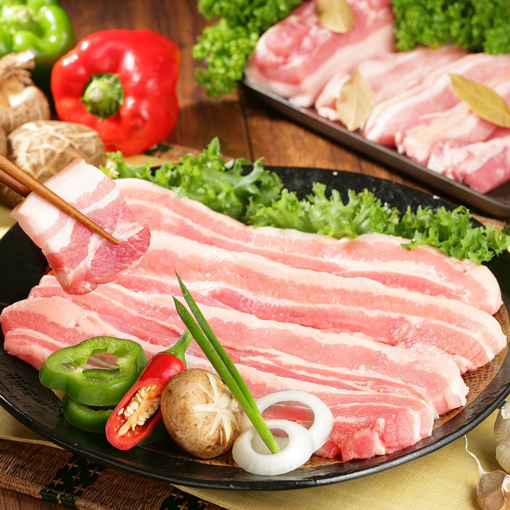 1+등급 국내산 숙성 삼겹살 500g : 바른고기파는집