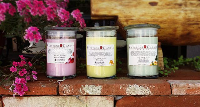 NEW CANDLE Soya Candle Keystone Bottle 2 Souvenir 