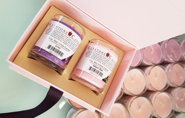 NEW CANDLE Soya Candle Keystone Bottle 2 Souvenir 