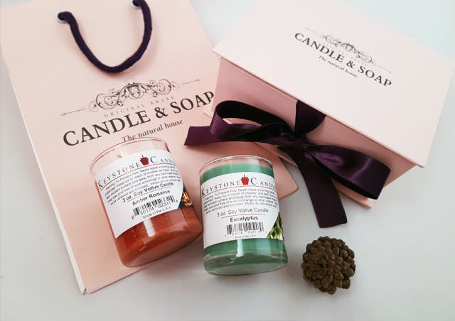 NEW CANDLE Soya Candle Keystone Bottle 2 Souvenir 