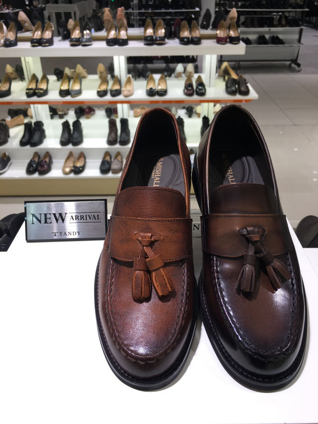 Men Leather Shoes Tandi Men's Tassel loafers ML