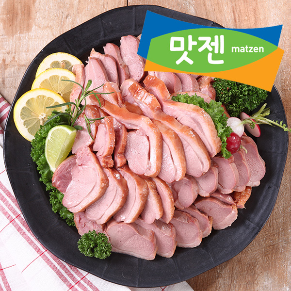 유황오리 훈제바베큐 500g : 맛젠