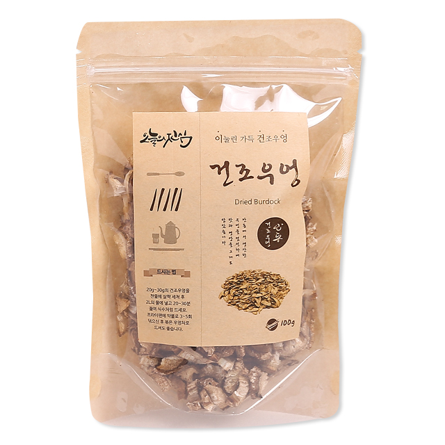 100% 안동 말린우엉 건우엉 건조 우엉 100g, 2개 : 필창농산영농조합법인