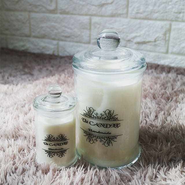 Natural soy candle, high capacity 750ml diy, styli