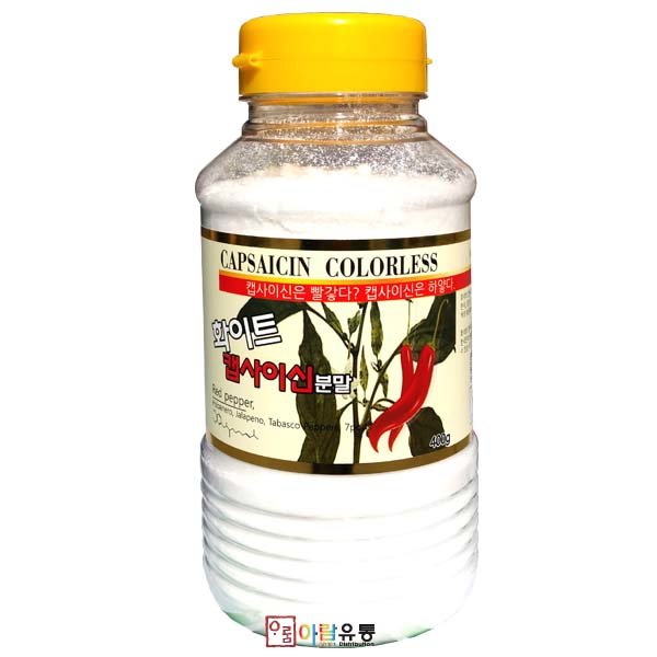 이슬나라 화이트캡사이신분말 400g x12개 무배 : 아람유통