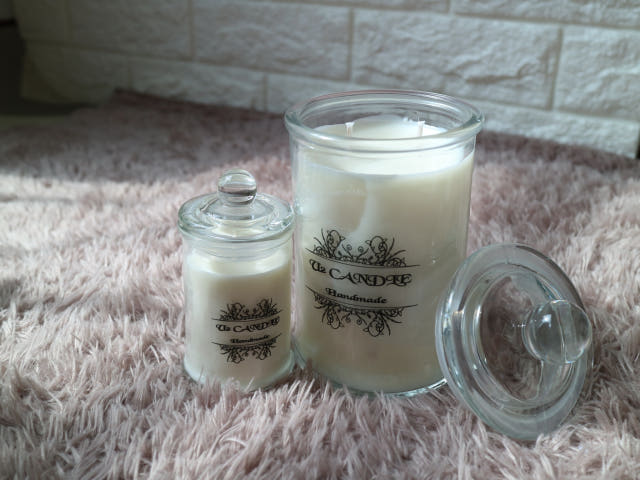 Natural soy candle, high capacity 750ml diy, styli