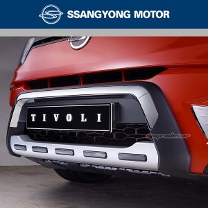 쌍용자동차 티볼리(TIVOLI) CUSTOMIZING 프런트 범퍼가드 순정용품 : 올프리팜