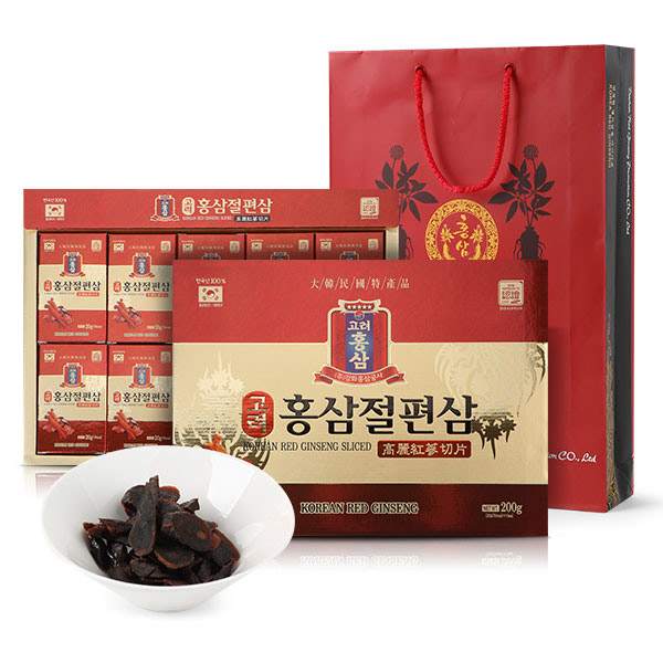 고려 홍삼 절편삼 20g X 10갑 (200g) / 홍삼절편 : Fine Health