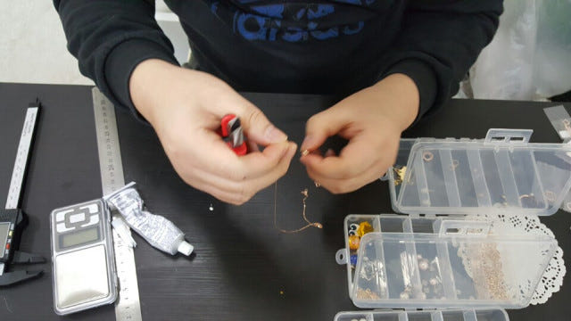 White Love Story Cubic Earrings 14k Gold 14K Spike