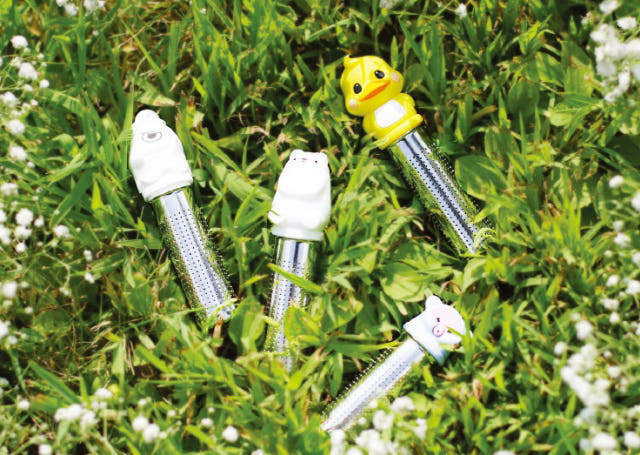 Miputi Infuser White Bear, Duck Ring Silicon Sten 