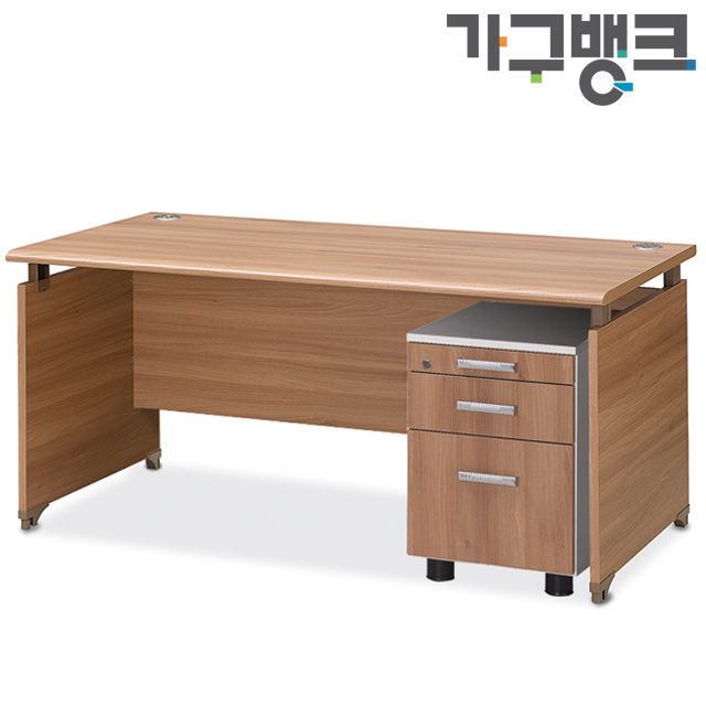 OA 책상세트 (703탑 1400+이동서랍) : 가구뱅크OA퍼니처