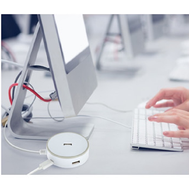 USB 멀티 허브 확장 4포트 : 주식회사지엔이테크