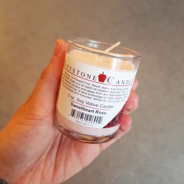 Carnation Candle Set Pink Box Parent Day Teacher&#