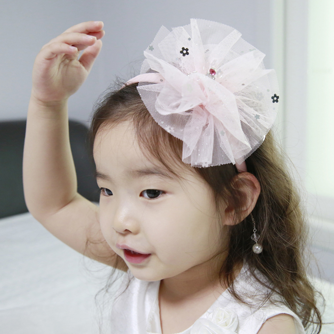 유아왕관 귀걸이머리띠 : 브링미파티