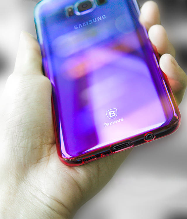 New Galaxy S8 Plus Gradient Case A stylish slim lu