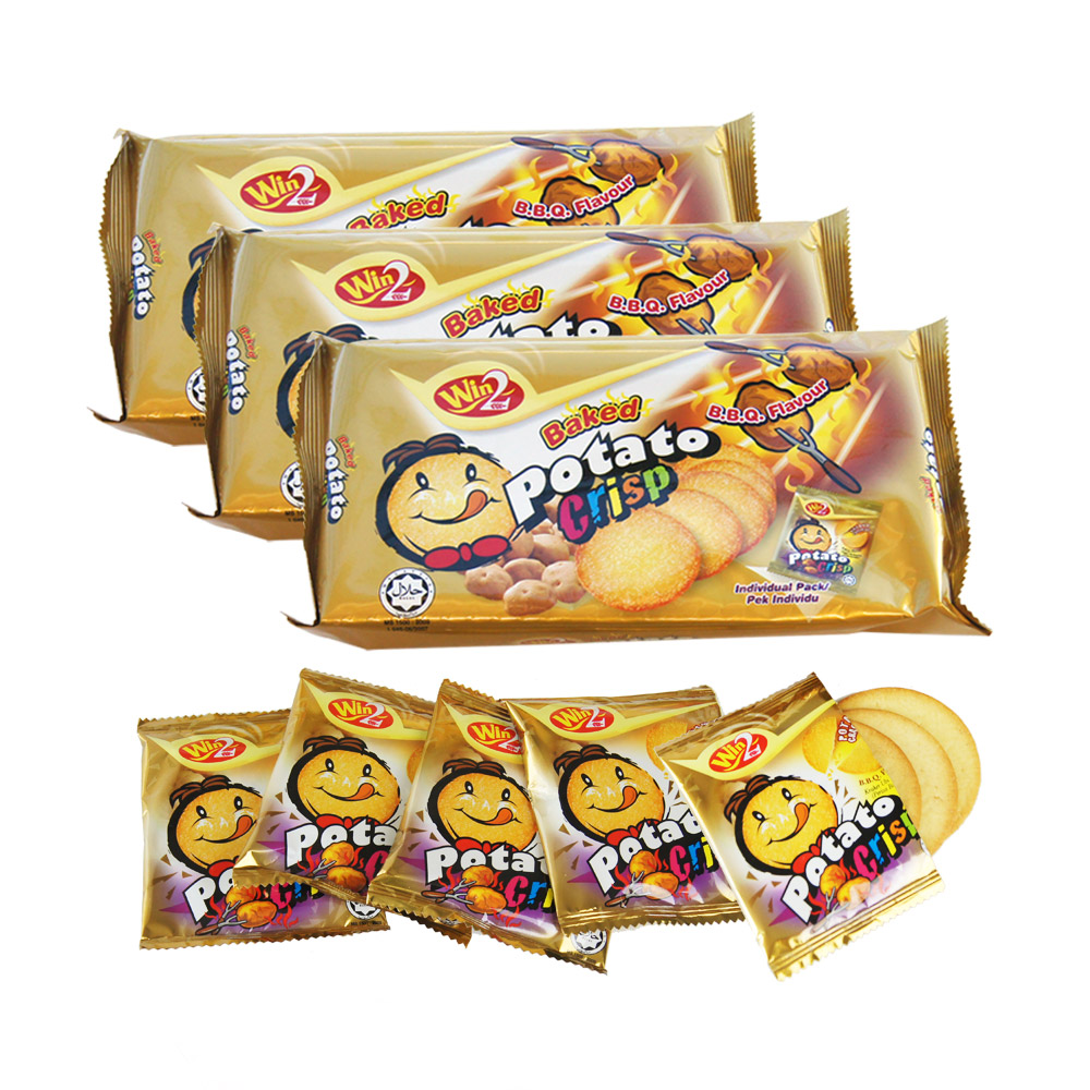 포테이토 크리스프 바비큐맛 / 사워크림향 / 스위트 포테이토 75g 10팩+2팩 : 스낵1번지