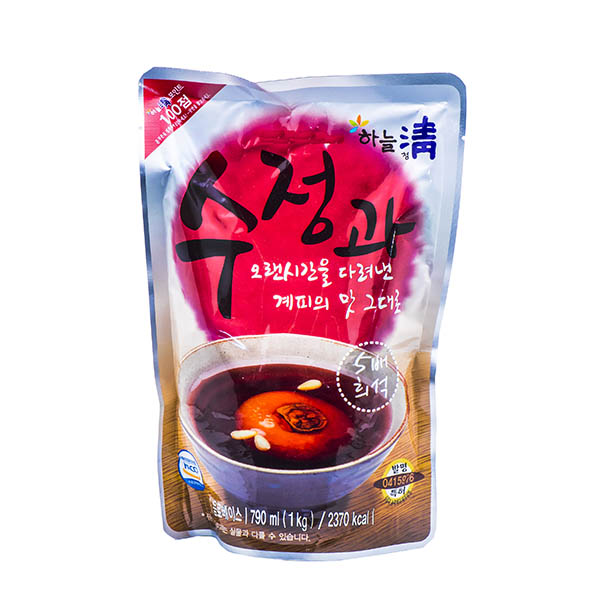 하늘청 수정과 790ml 농축액 주스 음료베이스 : 푸드캔