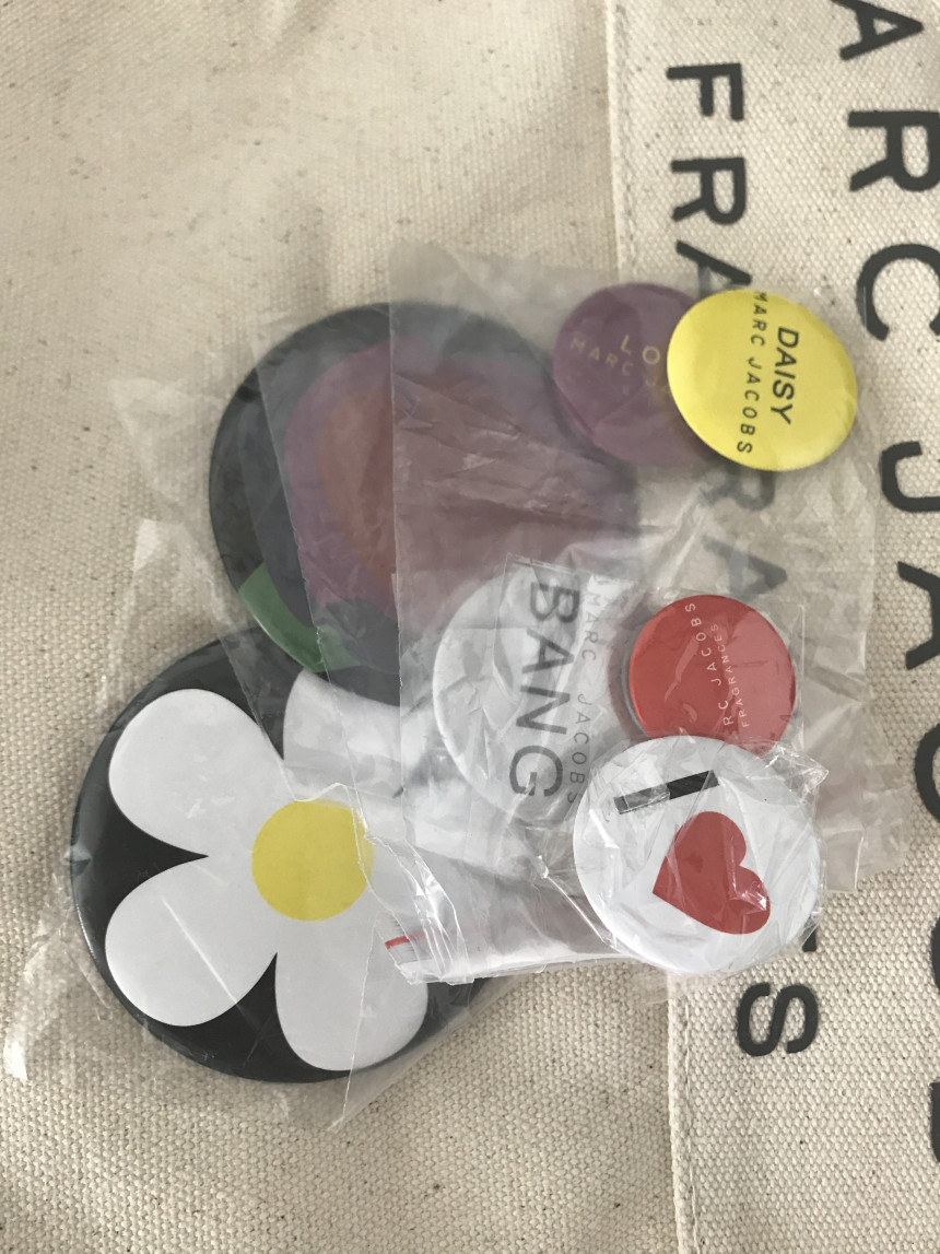 New Women's Bags Badge Eco Bag Back Beige Marc 