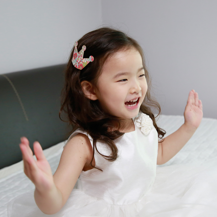 리버티핀 왕관핀 여아헤어핀 : 브링미파티