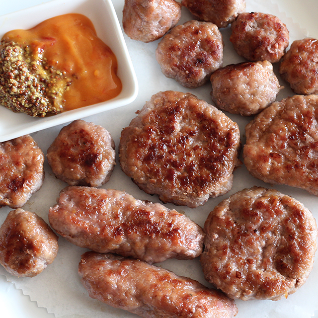 수제소세지 한우떡갈비 간식용 캠핑용 전남무안 무항생제 : 푸드공작소