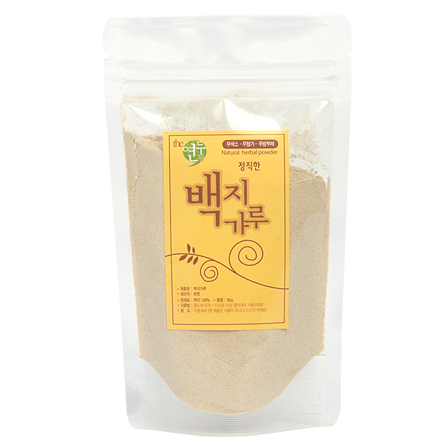 국산 백지가루 60g : 더 연두