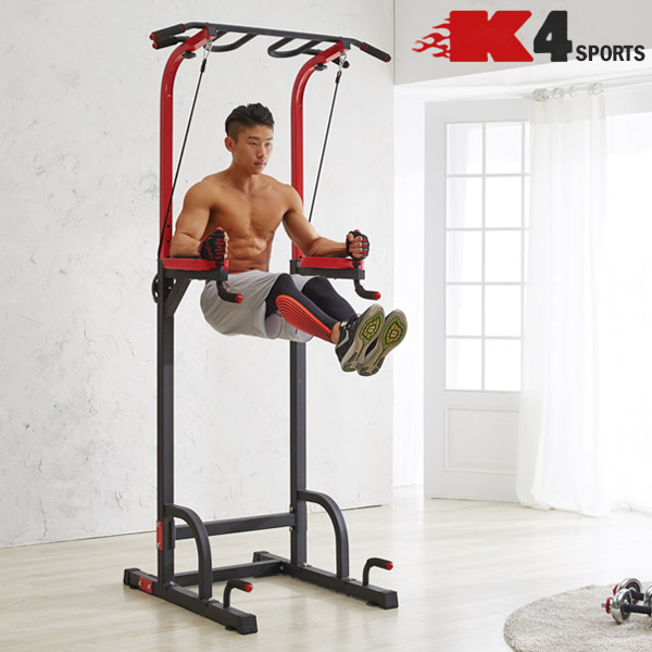 K4스포츠아몸디 치닝디핑 풀업바 실내철봉 턱걸이 웨이트 전시근력 헬스(K4-312) : 케이포스포츠
