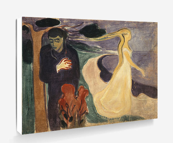 인테리어소품 명화그림액자  에드바르트 뭉크 / Edvard_Munch 의 Separation : 머쉬룸데코DC