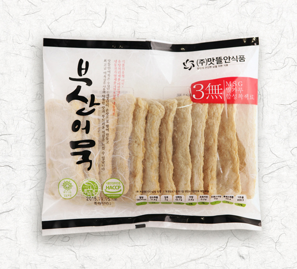 [맛뜰안 부산어묵] 맛뜰안 전통두텁각 900g, 냉동보관 : 맛뜰안식품
