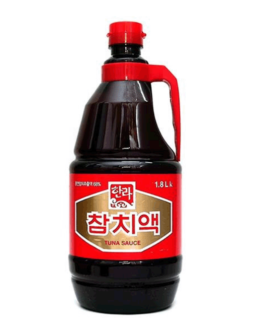 한라 참치액 1.8L 한라 참치액기스 참치원액 1800ml 참치액젓 소스 : SB푸드