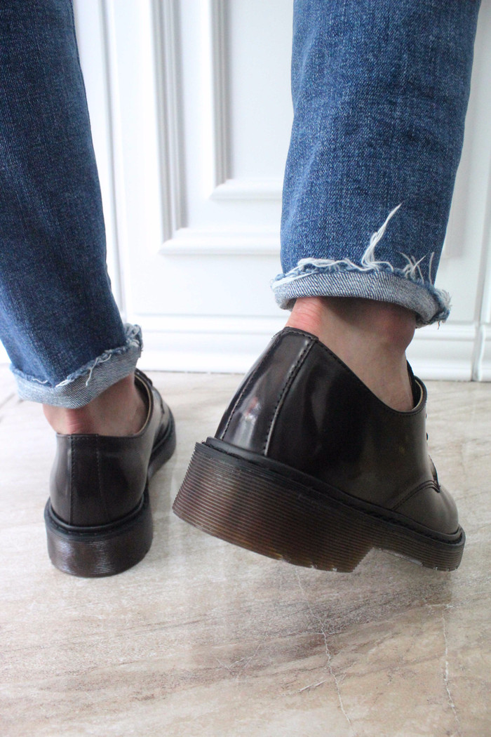 Men's Daily Derby Shoes 4cm height rise casual 