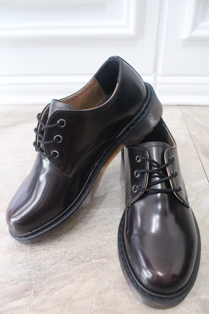 Men's Daily Derby Shoes 4cm height rise casual 