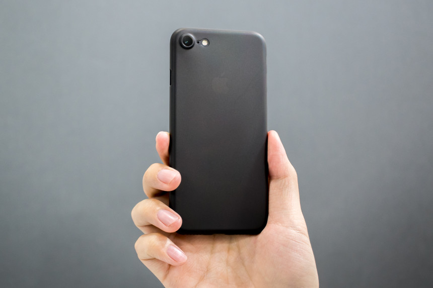 1 + 1 Paper Case iPhone 4 X 0.4mm Slim 7 Jet White