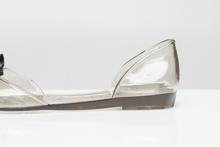 NEW WOMEN JELLY SHOES Jubilee Satin Ribbon Jelly 4