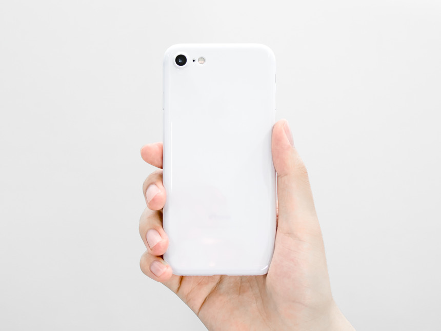 1 + 1 Paper Case iPhone 4 X 0.4mm Slim 7 Jet White