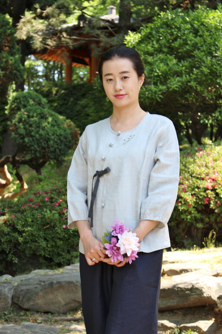들꽃 작은 고름 마저고리 : 단미달콤