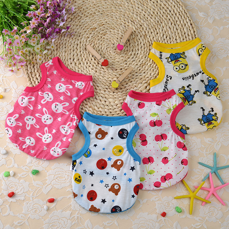 NEW DOG FASHION More than 10 types of sleeveless m