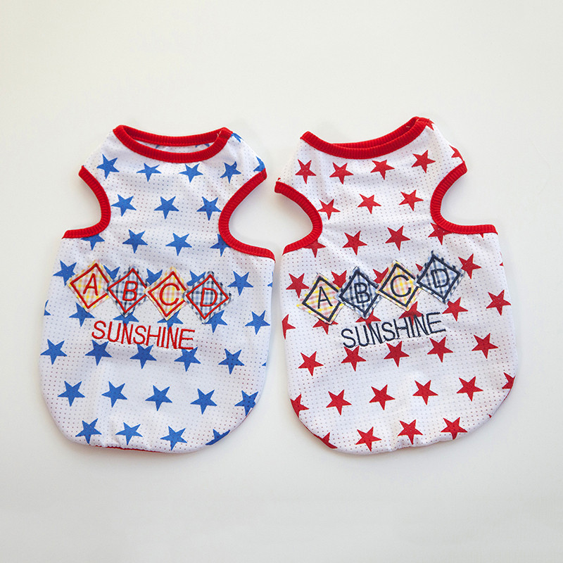 NEW DOG FASHION More than 10 types of sleeveless m