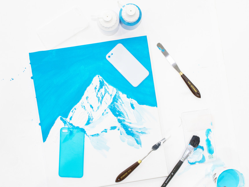 1 + 1 Paper Case iPhone 4 X 0.4mm Slim 7 Jet White