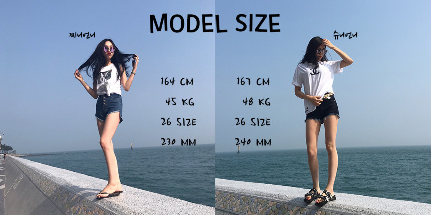 Korea Jeans Pants High Waist Eyelet Zipper Point S