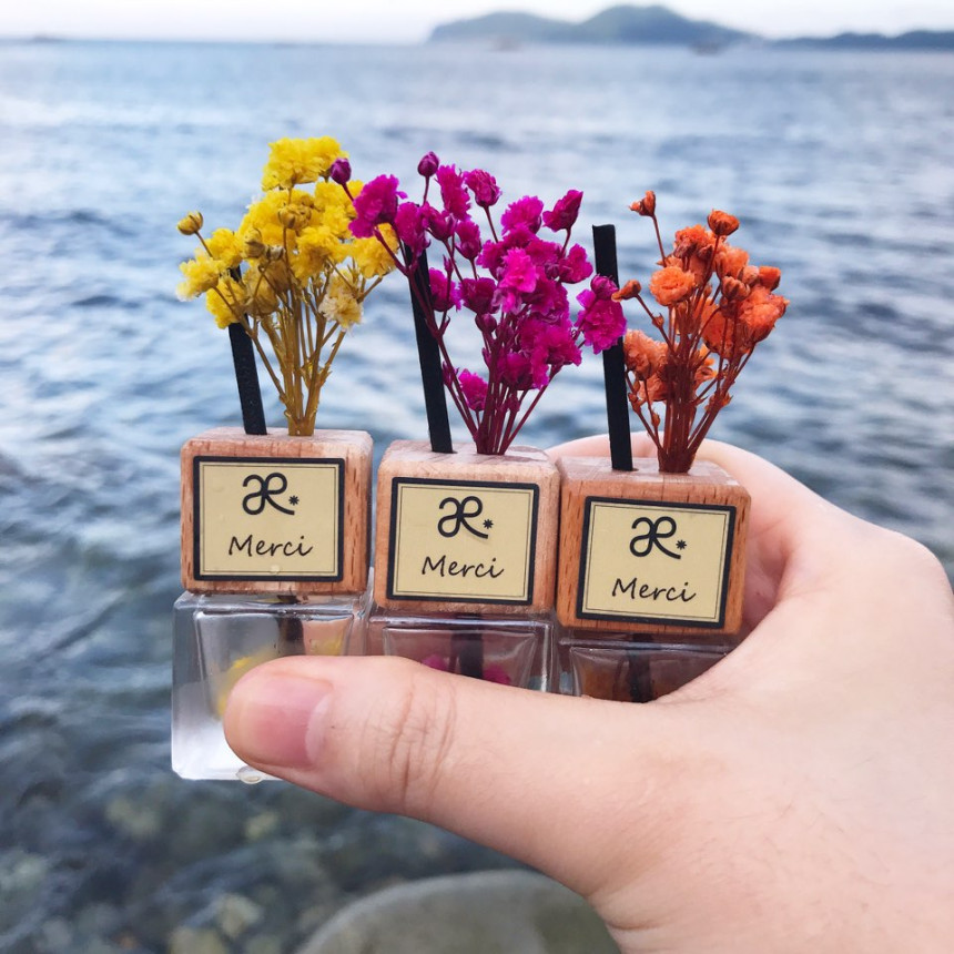 Car Air Freshener Flower Diffuser for your story