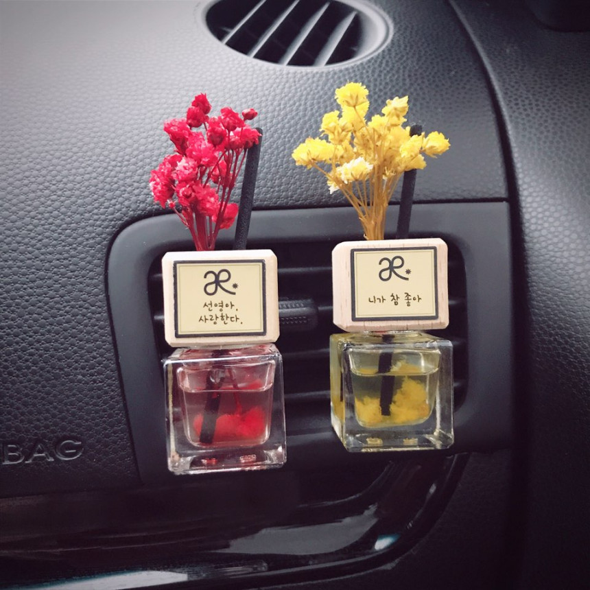 Car Air Freshener Flower Diffuser for your story