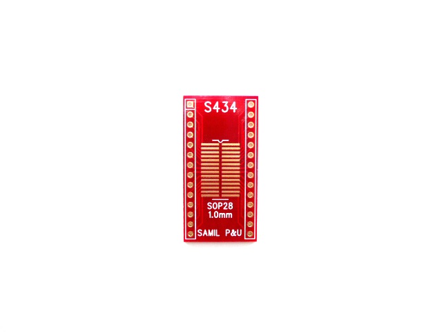 변환기판 [S434] SOP-1.0-28pin (600mil) : 인투피온 마켓