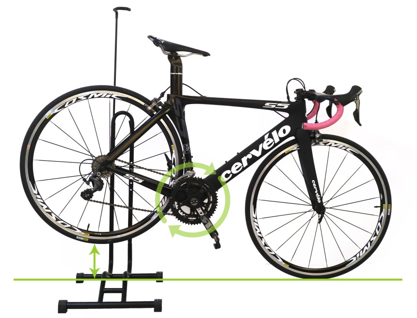 New Bicycle Tool Folding Stand Single Indoor Bike 