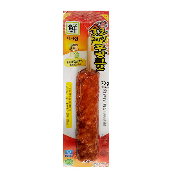 대림선 숯불구이맛 후랑크 70g x 30개입(1box) : 코리아돈키호테