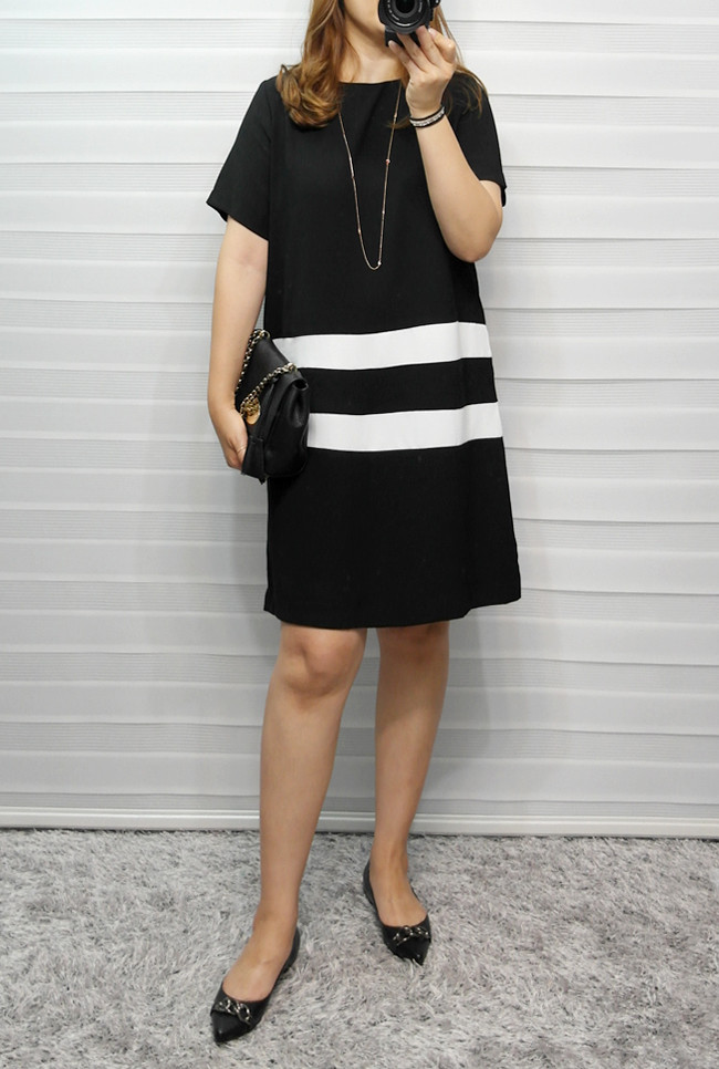 Denim Skirt Big Size H Line Chin 26,28,30,32,34,36