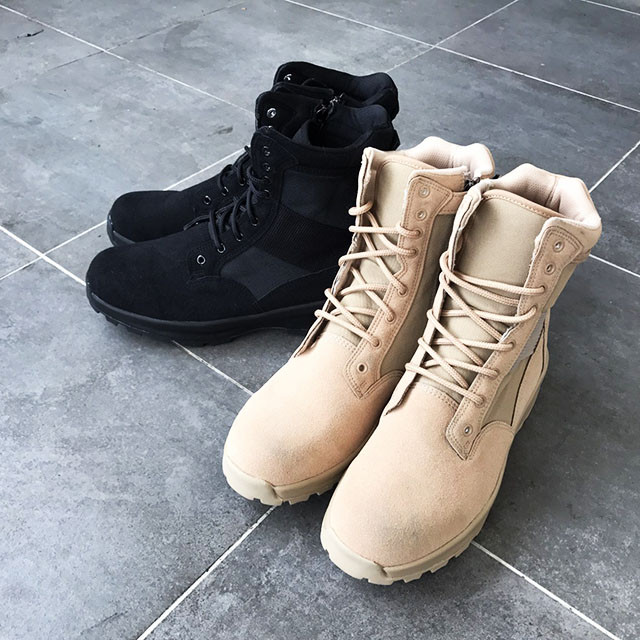 NEW MEN WALLKER BOOTS Men's Quilted Suede Walke