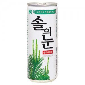 솔의눈 240ml x 30 / 솔의눈캔 / 솔의눈 240 / 롯데 솔의눈 / 솔의눈 : 음료창고