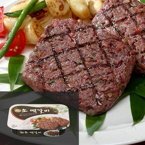 남도미향 담양 원조 소 떡갈비 400g (100gx4) : 사단법인남도미향