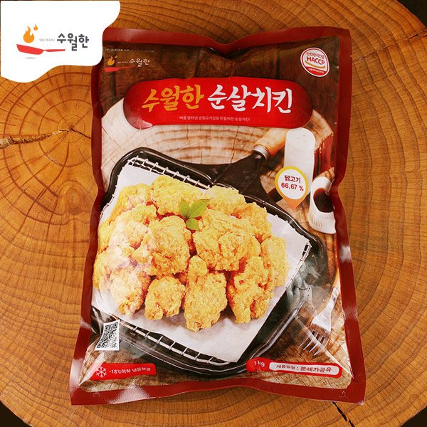 수월한 순살치킨 1kg : 수월한