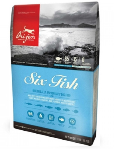 NEW PET DOG FEED ORIGEN FISH DOG 6kg Puppy feed do